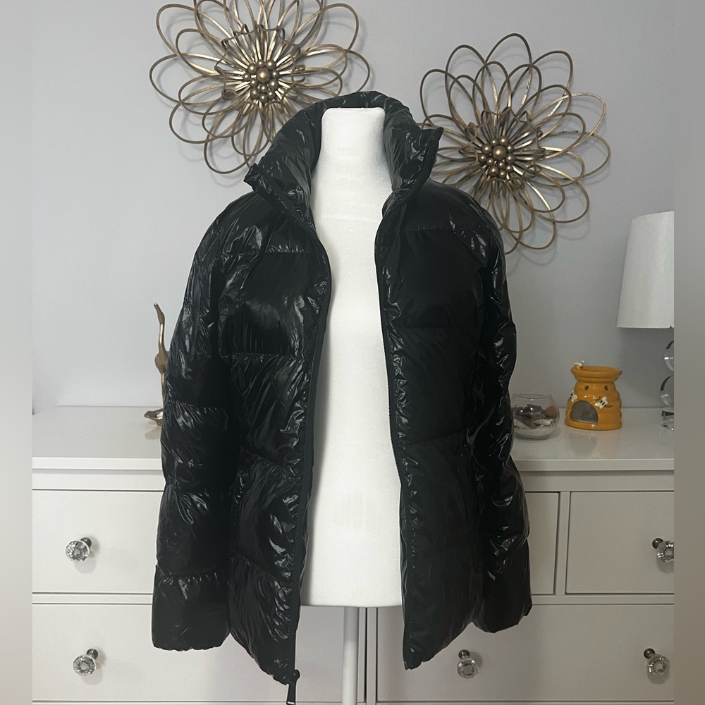 BCBGeneration Black Puffer Coat- XS